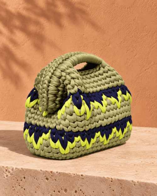 Borsa Salvia in vista tre quarti Garden Collection