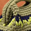 Manico salvia con intrecci blu e lime Garden Collection